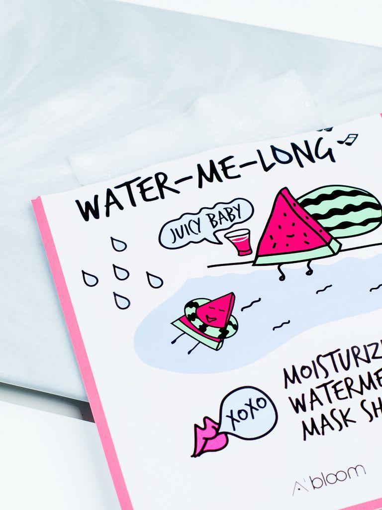 Water-Me-Long Moisturizing Watermelon Mask (1 Sheet) A'BLOOM 